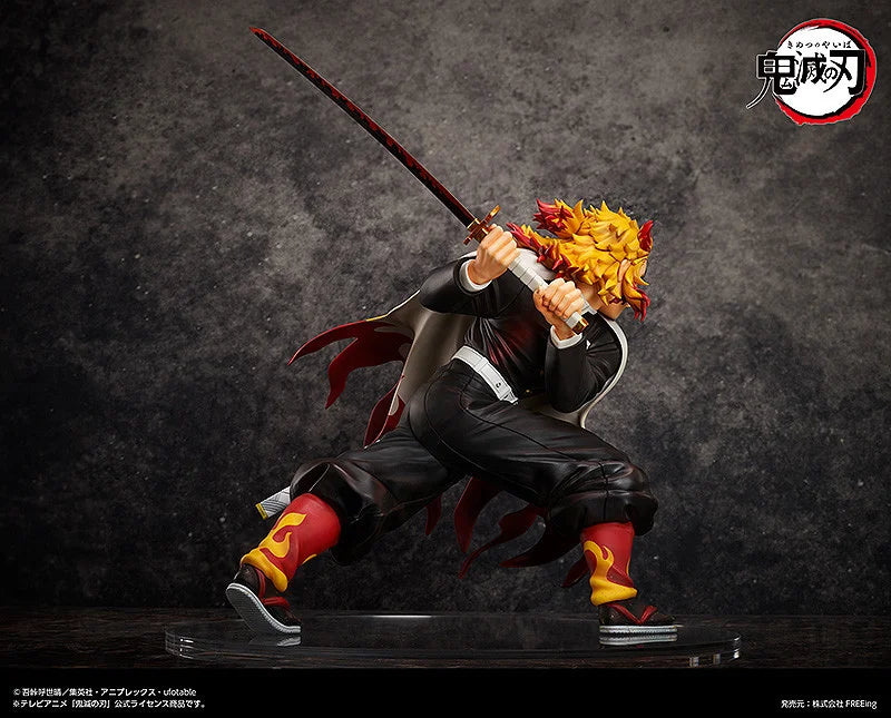 Demon Slayer Kyojuro Rengoku 1:4 Scale Painted Figure