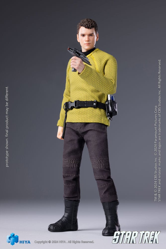 Star Trek 2009 Exquisite Super Series Chekov 1/12 Scale Previews Exclusive Action Figure
