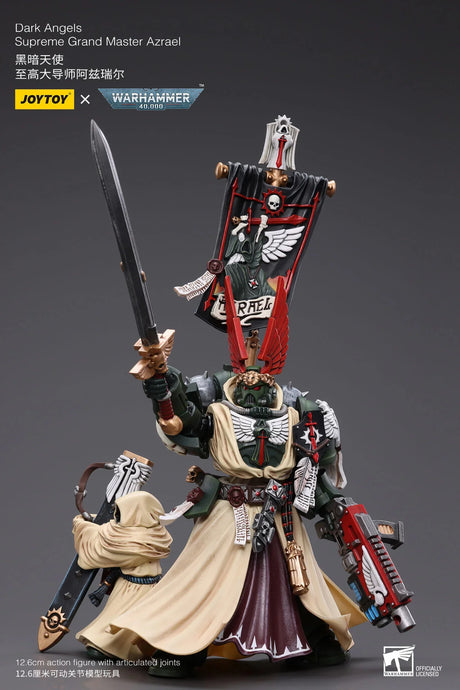 Warhammer 40K Dark Angels Supreme Grand Master Azrael 1/18 Scale Figure