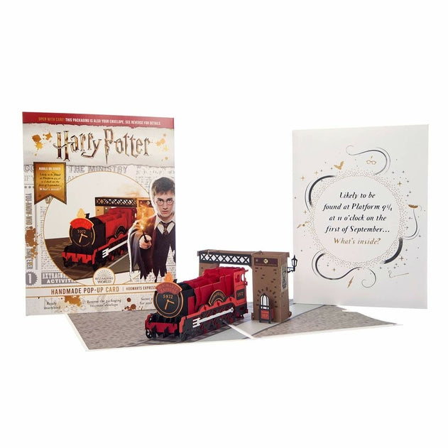 Harry Potter Hogwarts Express Pop Up Birthday Card