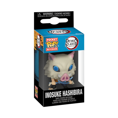 Demon Slayer Inosuke Hashibira (With Swords) Funko Pocket Pop! Keychain