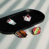 Demon Slayer Set of 4 Pins