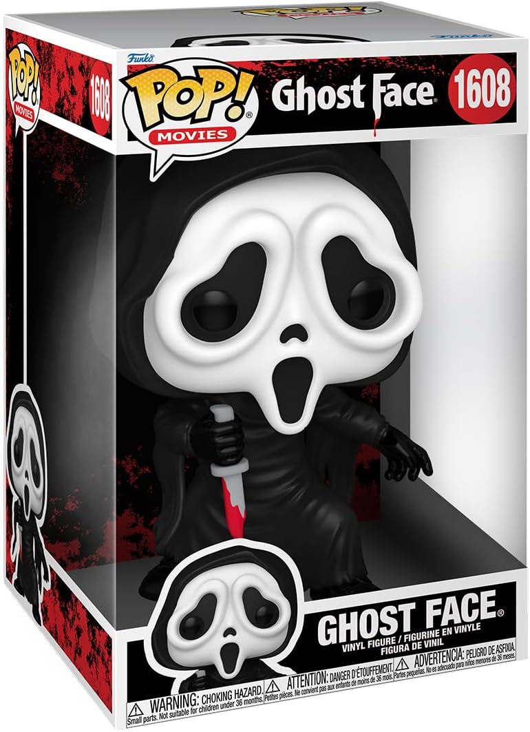 Scream Ghost Face Jumbo 10" Funko Pop! Vinyl Figure #1608