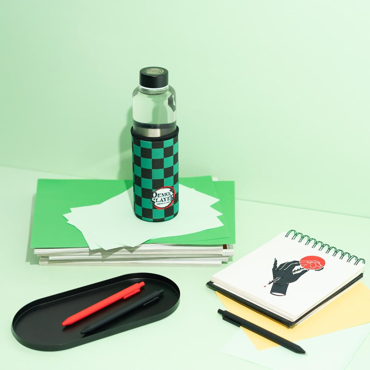 Demon Slayer Glass Bottle