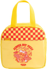 Stranger Things Surfer Boy Pizza Insulated Lunch Bag