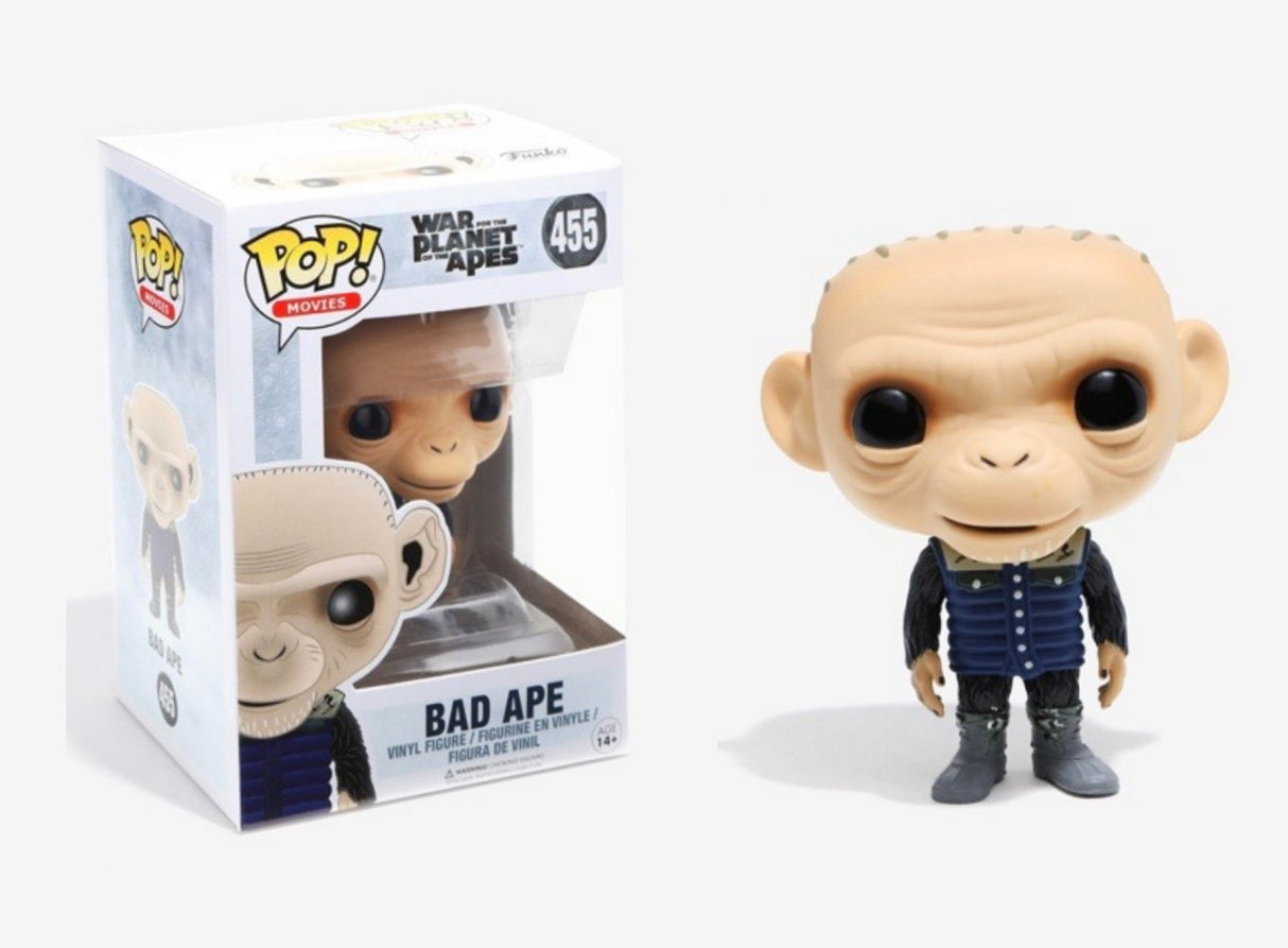 War of the Planet of the Apes Bad Ape Funko Pop! Vinyl Figure #455
