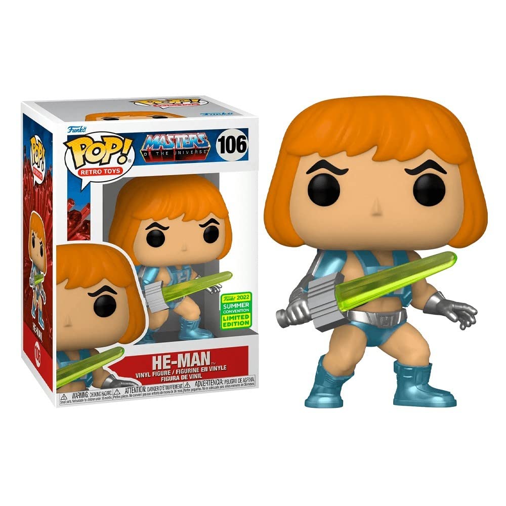 Masters of the Universe He-Man (With Sword of Power) Funko Pop! Vinyl Figure #106