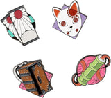Demon Slayer Set of 4 Pins