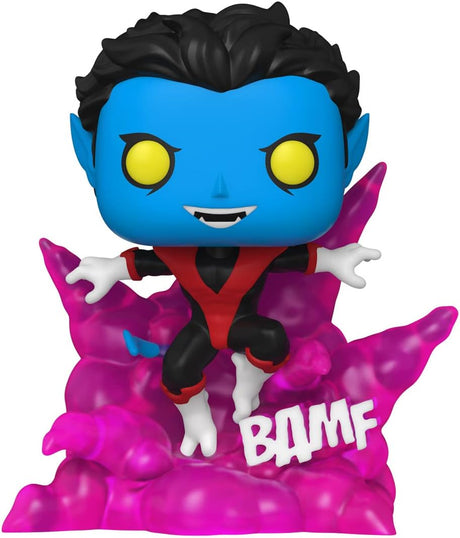 Marvel X-Men Nightcrawler Teleporting Glow In The Dark Deluxe Pop! Vinyl Figure