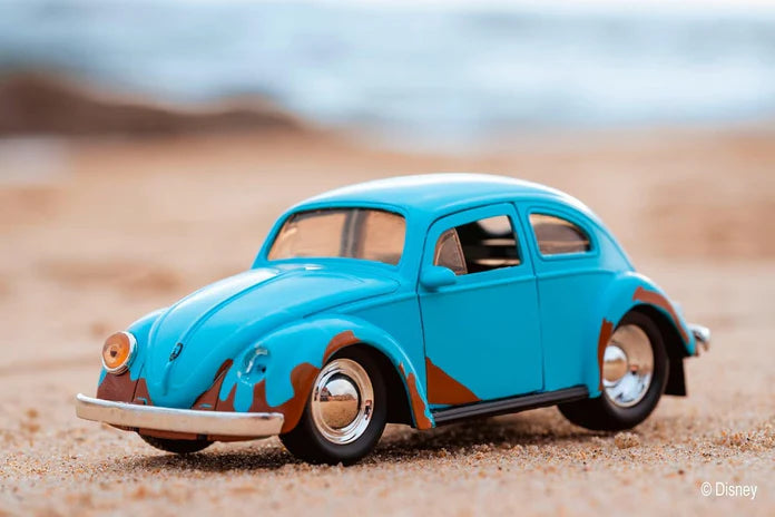 Disney Lilo & Stitch Stitch & Volkswagen Beetle Jada Die-Cast Metal Figure