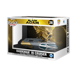 DC Comics Black Adam Hawkman in Cruiser Deluxe 15cm Funko Vinyl Figure