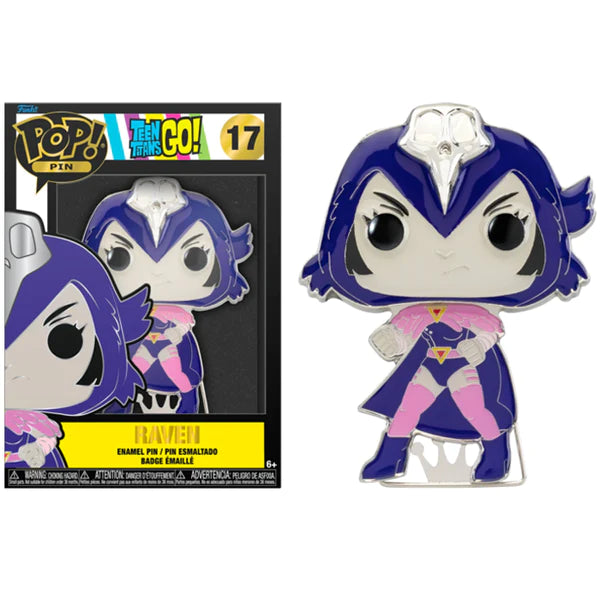 Teen Titans GO!: Raven: 10cm Funko Enamel Pin