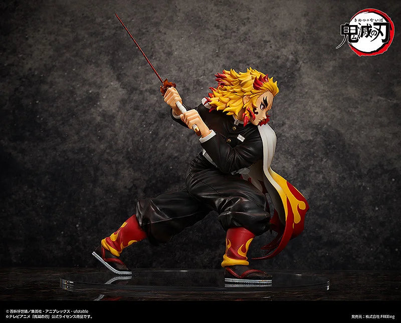 Demon Slayer Kyojuro Rengoku 1:4 Scale Painted Figure