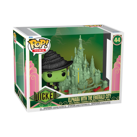 Wicked Elphaba With The Emerald City Funko Pop! Town Vinyl Figure #44