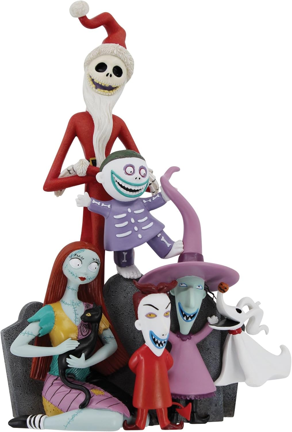 The Nightmare Before Christmas Character Pyramid Disney Showcase Collection 9" Statue