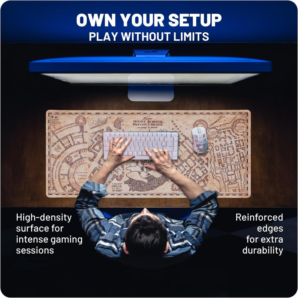 Harry Potter Marauders Map XL Desk/Mouse Mat
