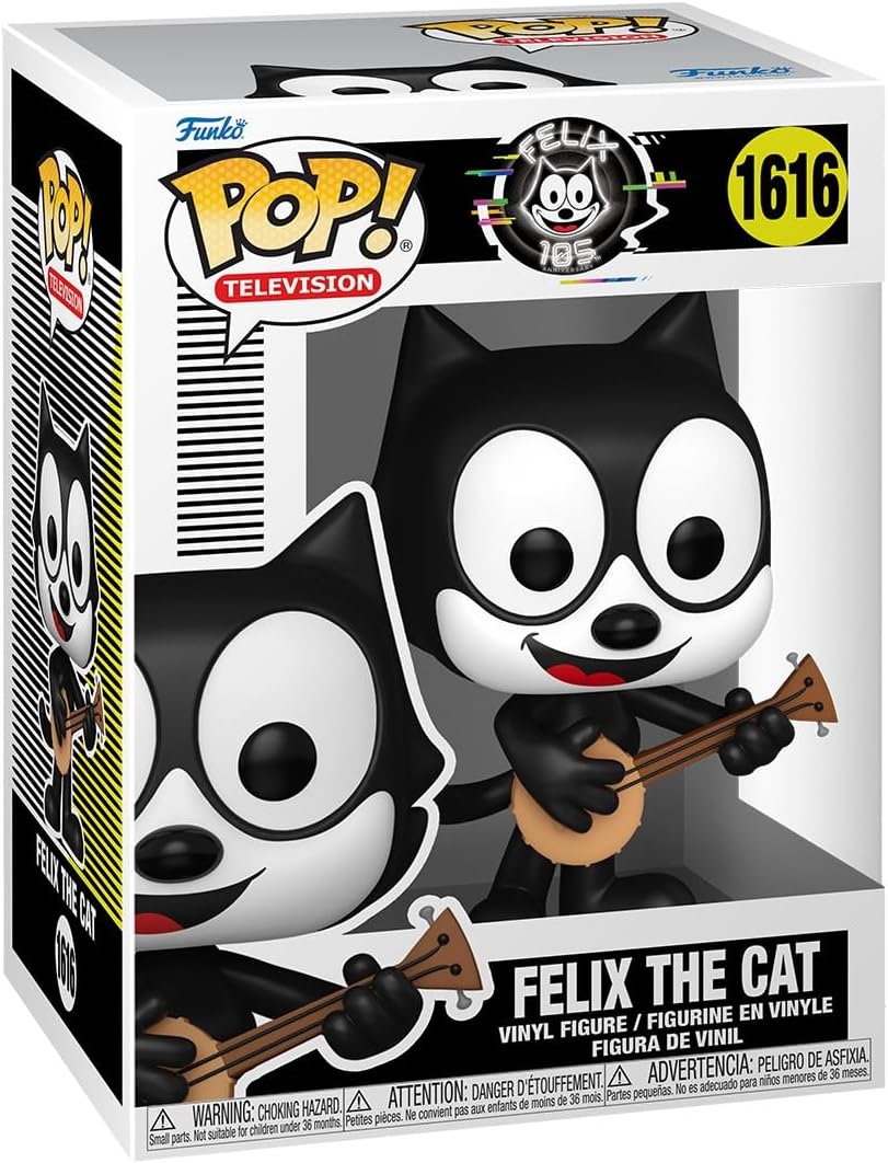 Pop Tv Felix The Cat 105Th Felix Vinyl Figure