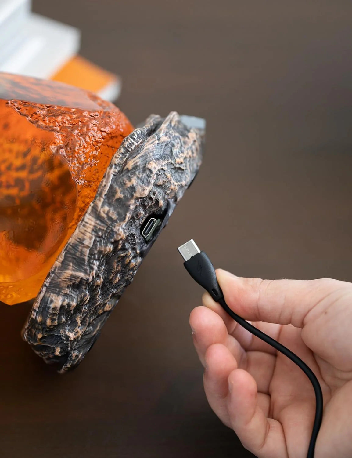 Jurassic Park Amber Lamp