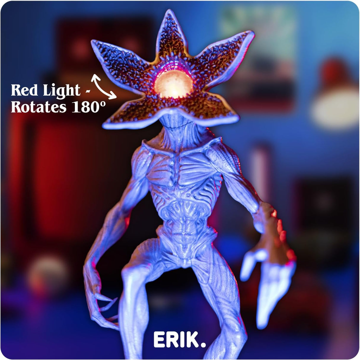 Stranger Things Demogorgon 3D Rechargeable Lamp Desk Light