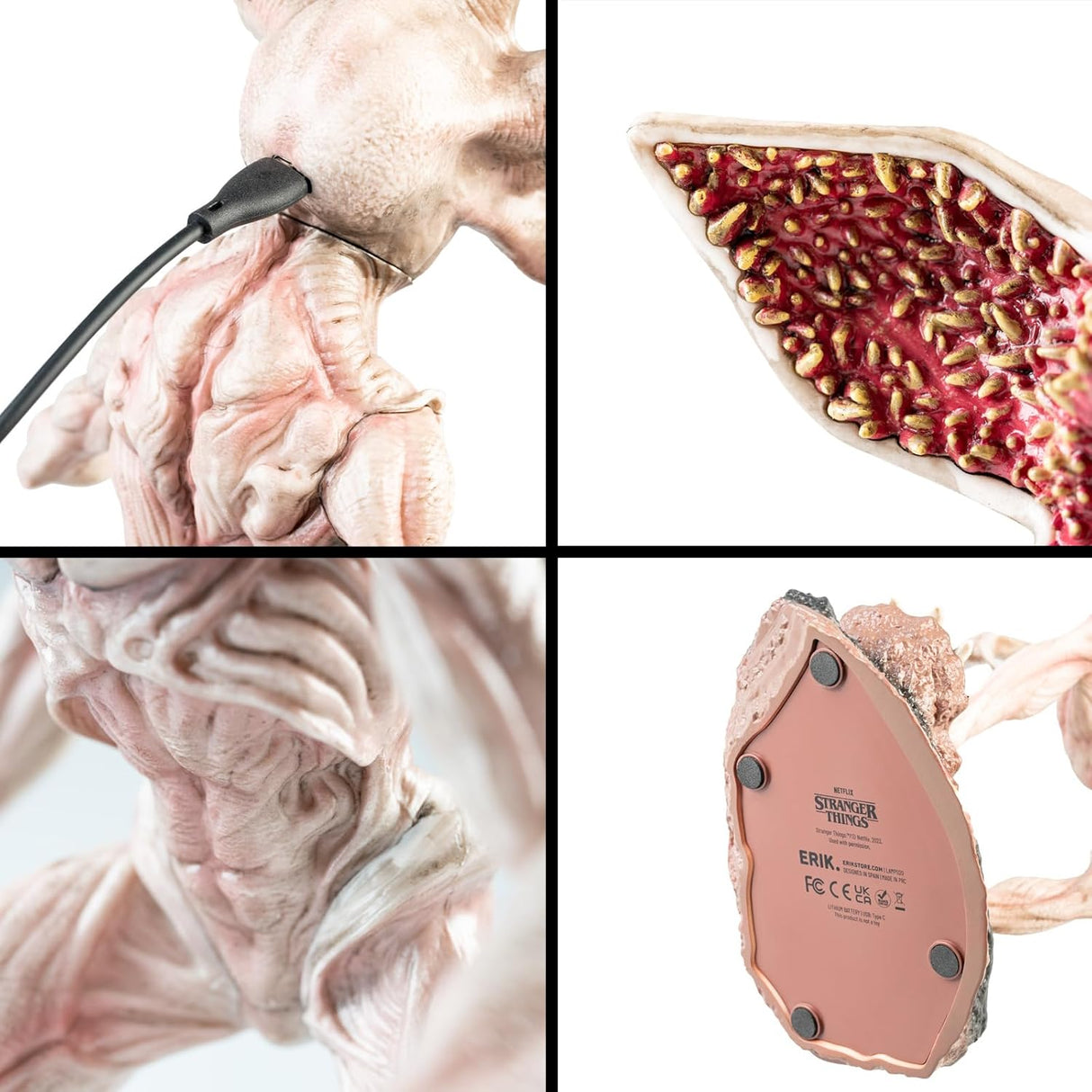 Stranger Things Demogorgon 3D Rechargeable Lamp Desk Light