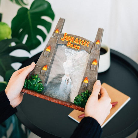 Jurassic Park Entrance Gate 10x15cm 3D Photo Frame