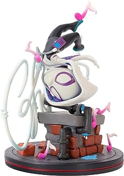 Marvel Ghost Spider 5x4 Inch QMX Elite Q-Fig Diorama