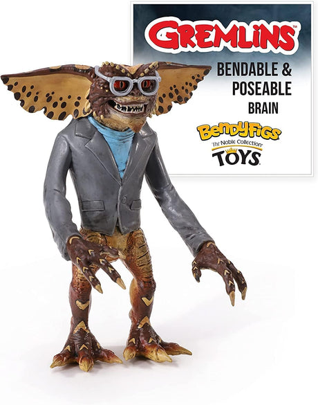 Gremlins 2 The New Batch Brain Gremlin 6" Bendyfigs The Noble Collection Toys Figure