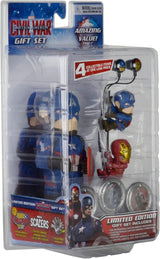 Marvel Captain America Civil War Limited Edition Gift Set Scalers, Hubsnaps, Body Knocker And Earbuds