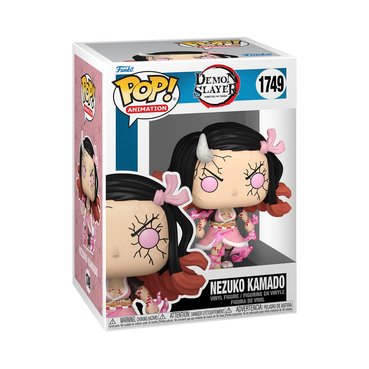 Pop Animation Demon Slayer Nezuko Demon Form Vinyl Figure