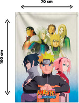 Naruto Shippuden Decorative Wall Scroll Flag