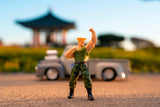 Jada Diecast Street Fighter - Guile and 1956 Ford F-100 Vehicle 1:24 Scale Collection