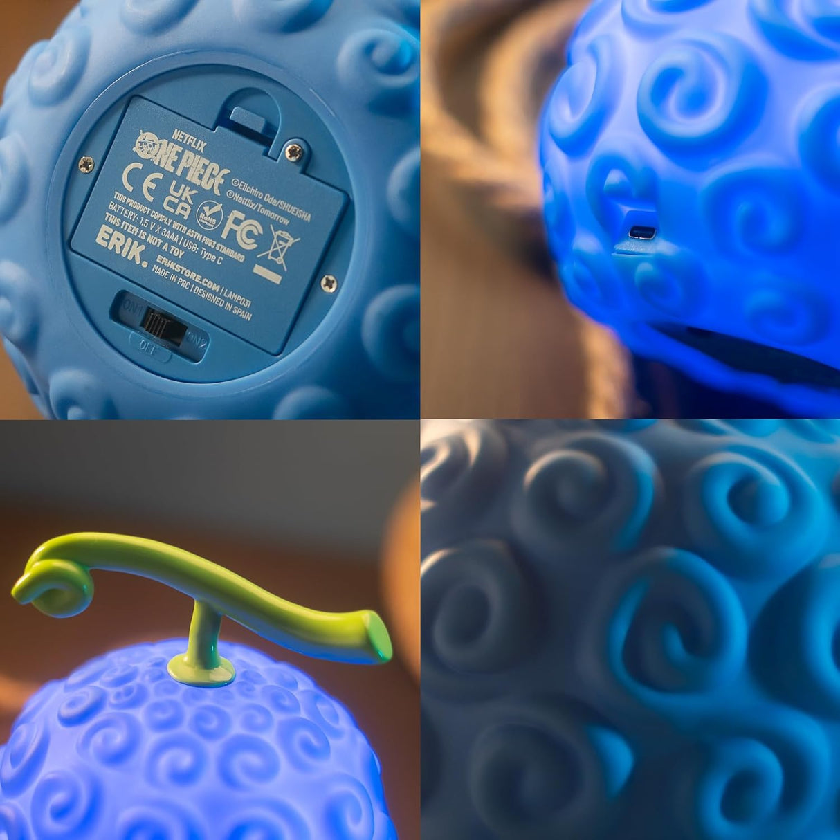 One Piece Gum Gum Fruit Lamp