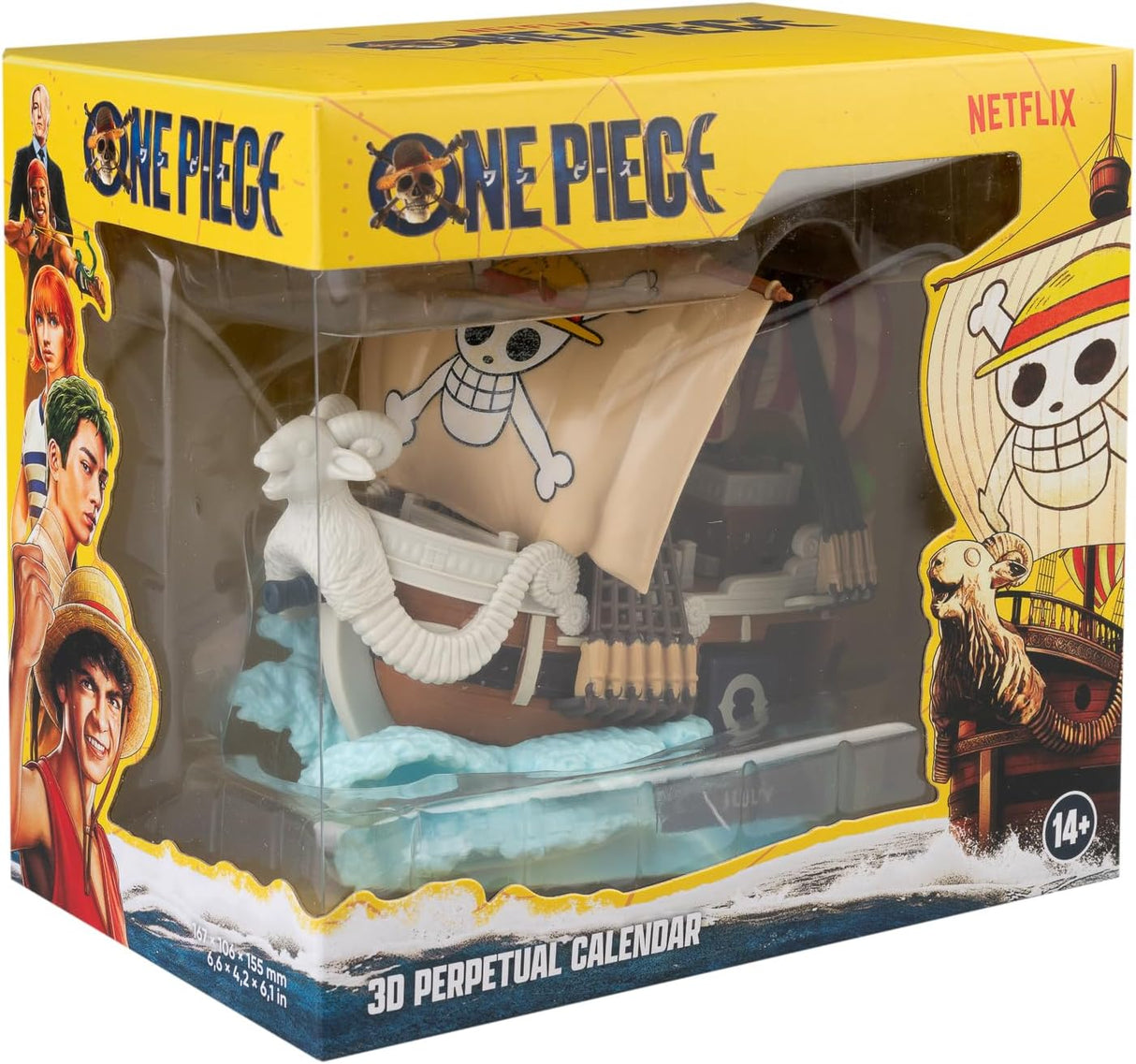 One Piece 3D Perpetual Calendar