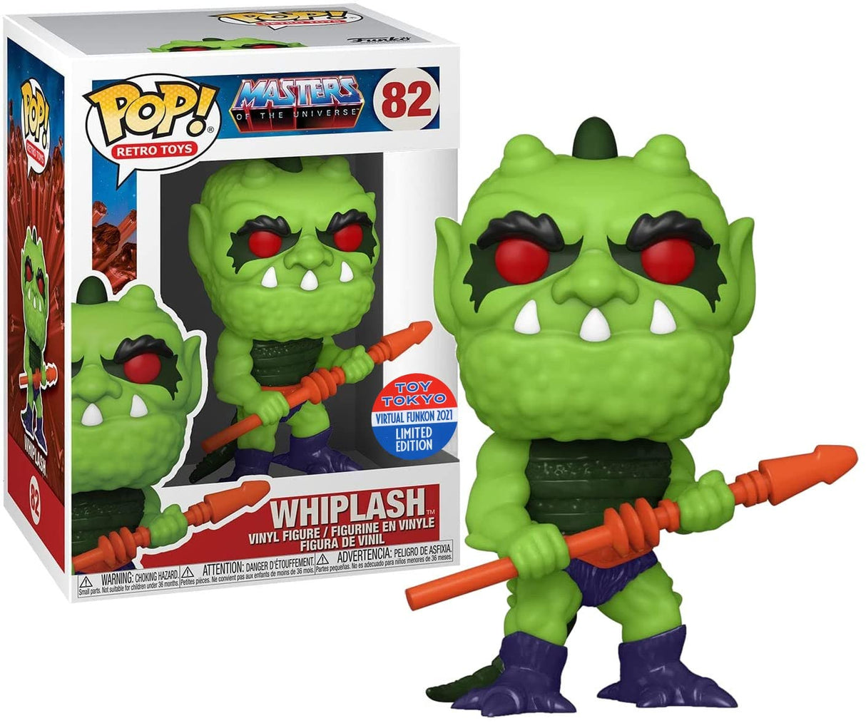 Masters of the Universe Whiplash Funko Pop! Vinyl Figure #82