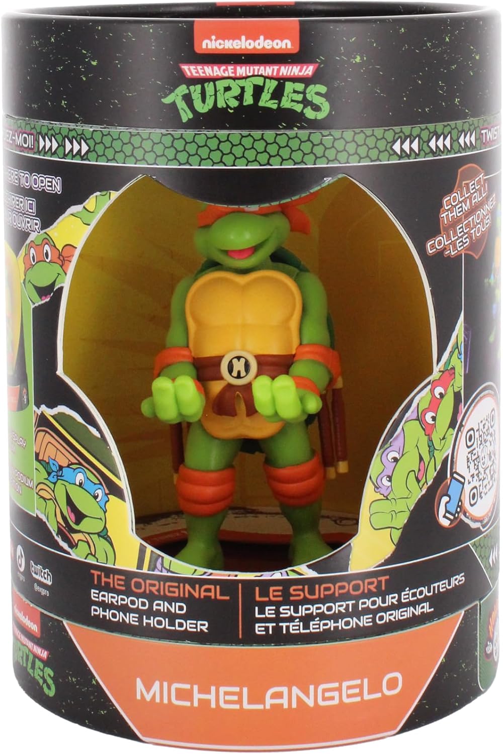 Michelangelo Teenage Mutant Ninja Turtles Mini Holder Cable Guys