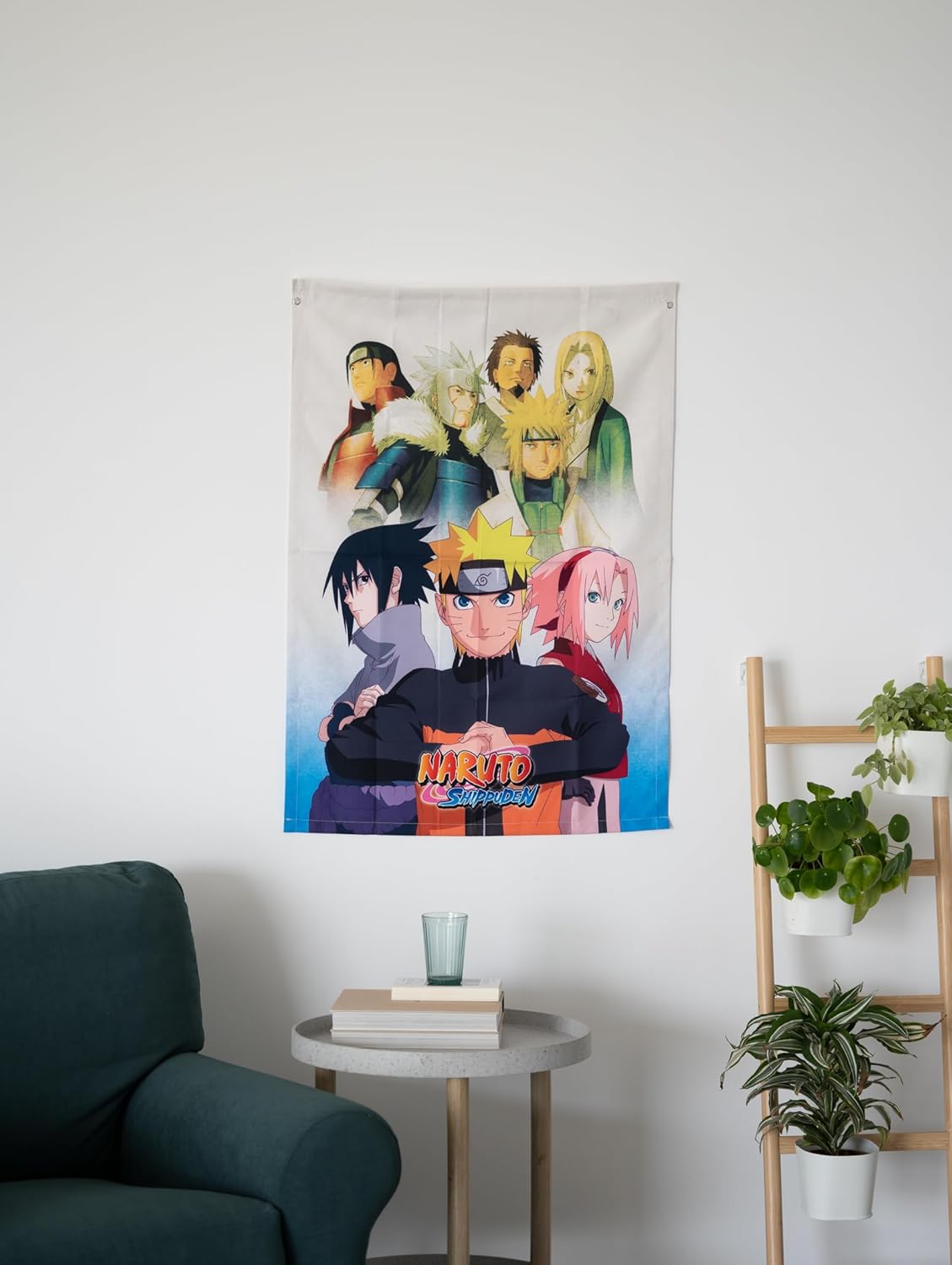 Naruto Shippuden Decorative Wall Scroll Flag
