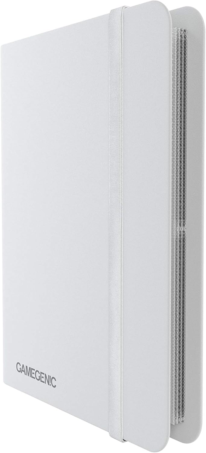 Gamegenic Casual Album Trading Card Binder (White) (8-Pocket/160 Card Capacity)