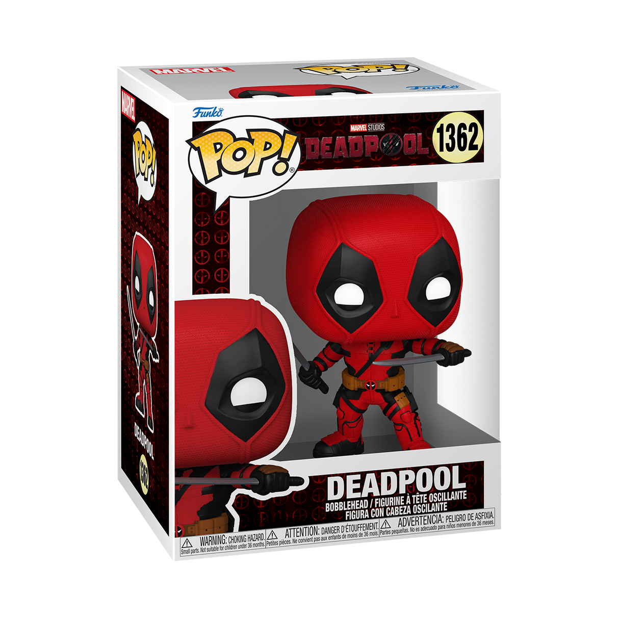 Marvel Deadpool & Wolverine Deadpool with Swords Pop! Vinyl #1362
