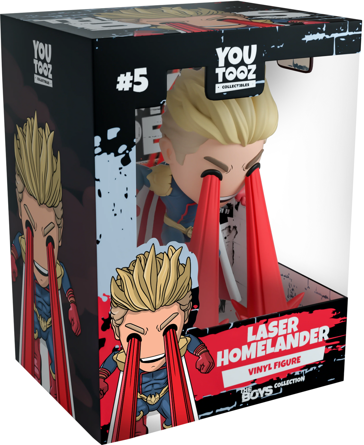 The Boys Laser Homelander YouTooz Vinyl Figure