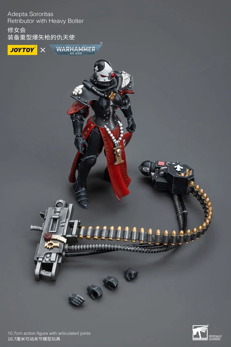 Warhammer 40K Adepta Sororitas Retributor with Heavy Bolter 1/18 Scale Figure