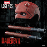 Marvel Legends Daredevil Born Again Mask and Club Prop Replica