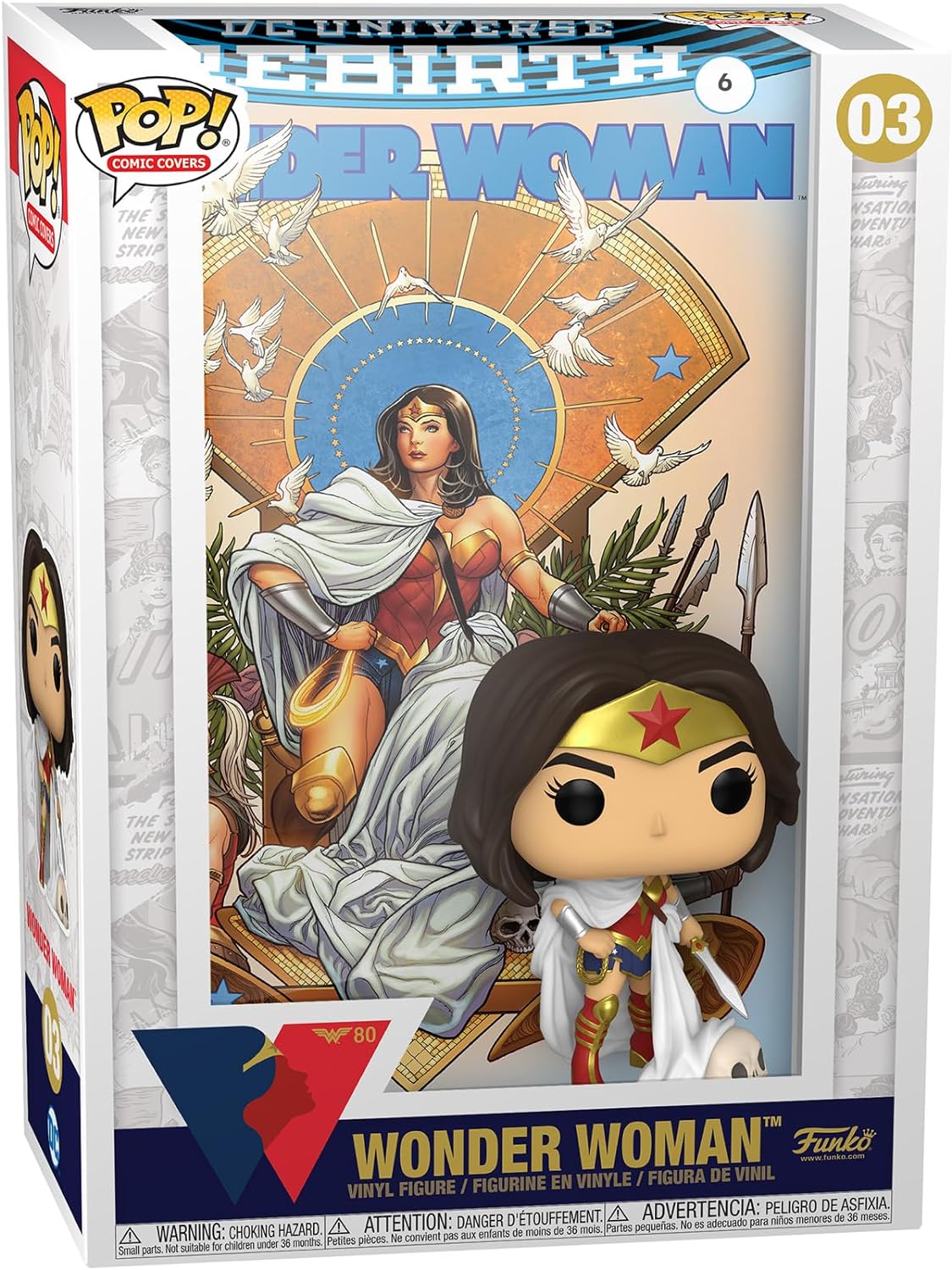 DC Comics Wonder Woman Comic Cover Funko Pop! Pop! Vinyl