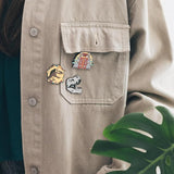 Jurassic Park Set of 4 Pins