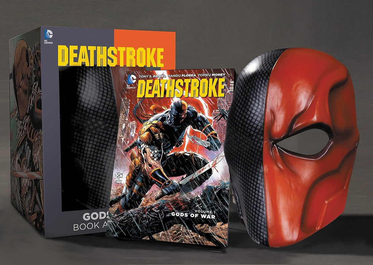 Deathstroke Vol. 1 Gods of War Book & Mask Set