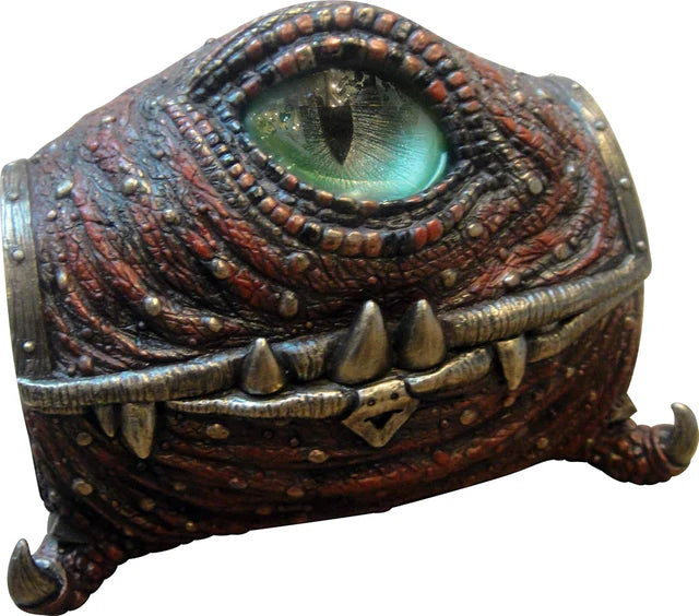 Ruby Dragon Eye Mimic Trinket Box 16.5cm