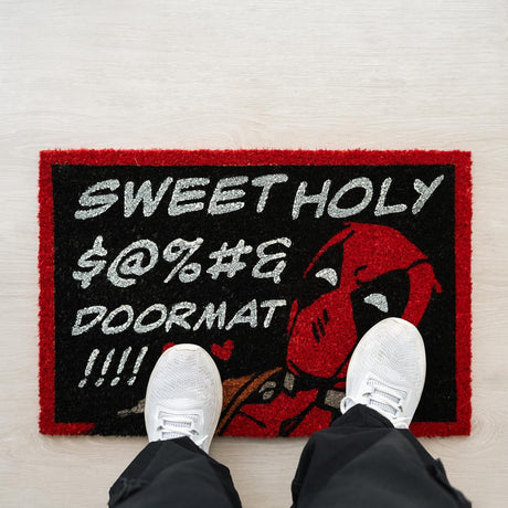 Marvel Deadpool "Sweet Holy Doormat" Door Mat