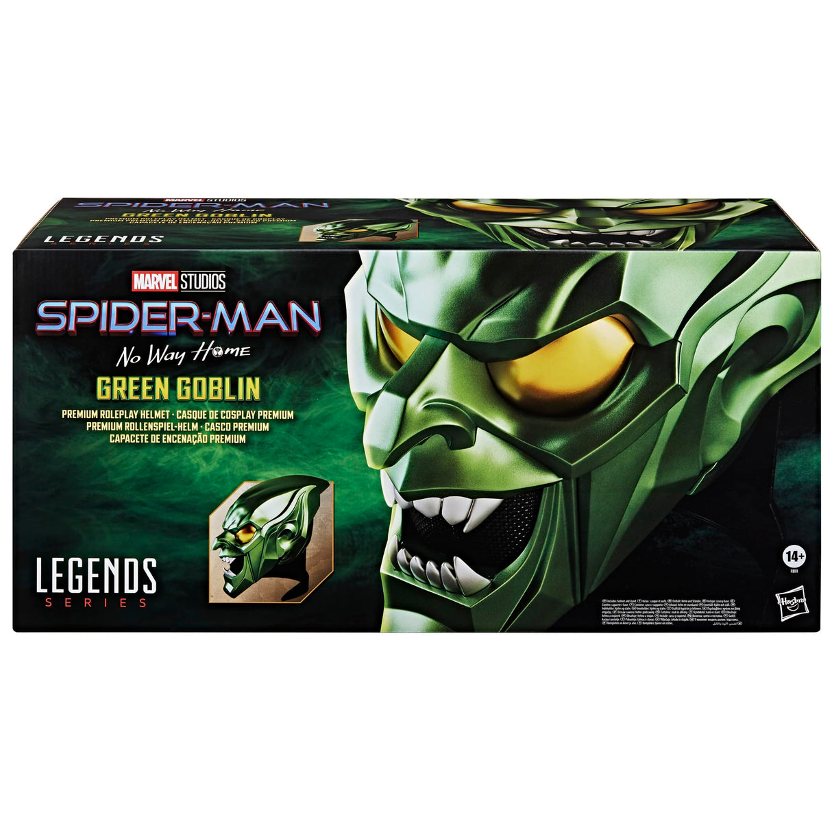 Marvel Spider-Man No Way Home Green Goblin 1:1 Scale Replica Prop Helmet