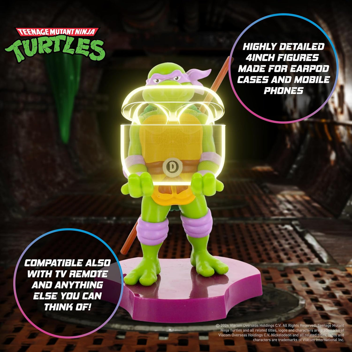 Donatello Teenage Mutant Ninja Turtles Mini Holder Cable Guys