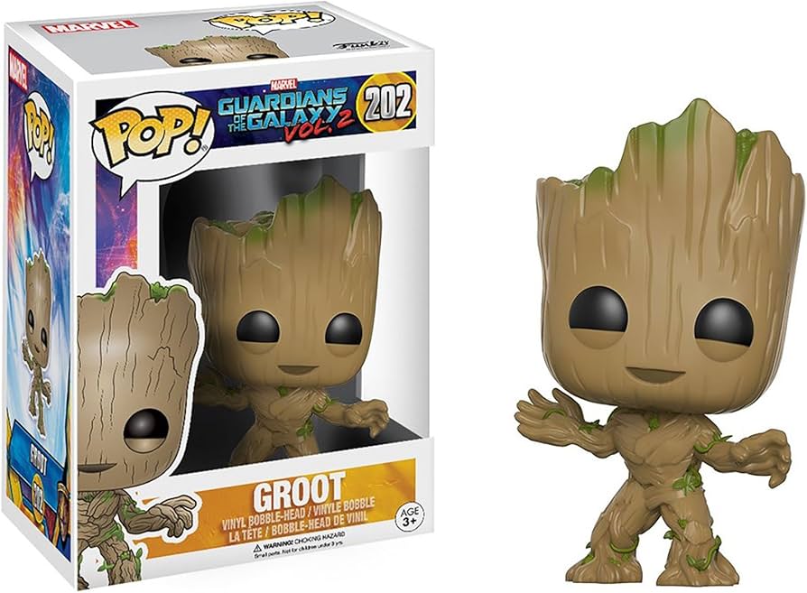 Marvel Guardians of the Galaxy Vol. 2 Groot Funko Pop! Vinyl Figure #202