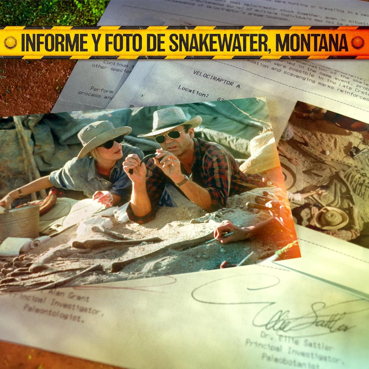 Jurassic Park The Lost Memories Collectible Kit